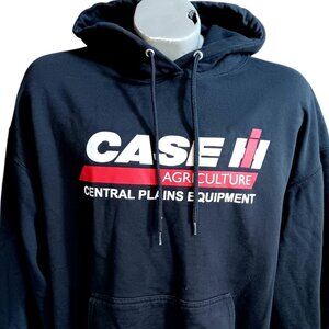 Men's Hoodie XL Sweat Shirt Case IH Tractors Agriculture Central Plains Swag